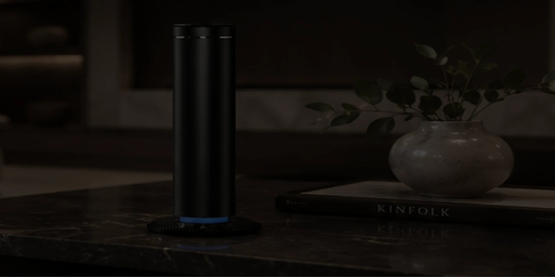 Borisov Home diffuser in a dark luxury interior